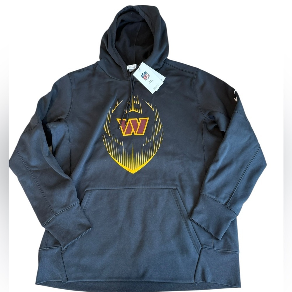 NWT Nike NFL Team Apparel Washington Commanders Hooded Sweatshirt Men’s Size L